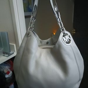 Michael Kors  Shell colored leather Purse